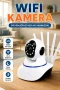 1080P WiFi Güvenlik Kamerası – 5 Antenli, Motorlu, LED Aydınlatmalı ve Sensörlü