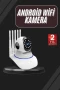 1080P WiFi Güvenlik Kamerası – 5 Antenli, Motorlu, LED Aydınlatmalı ve Sensörlü