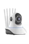 1080P WiFi Güvenlik Kamerası – 5 Antenli, Motorlu, LED Aydınlatmalı ve Sensörlü
