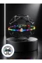 Akıllı Sensörlü El Kontrollü Mini Futbol Topu Drone – Renkli LED Işıklı