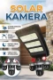 LED Projektörlü Solar Panel Destekli Akıllı Güvenlik Kamerası