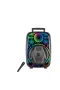 LF3880 8 İnç RGB LED Işıklı Bluetooth Karaoke Hoparlör – Taşınabilir Ses Sistemi