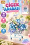 LZ4127 LOZ MAVİ ARABALI ÇİÇEKLER 624 PARÇA BLOCK