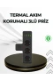 7 Çıkışlı Masaüstü Çoklu Priz – USB ve Type-C Portlu Açma Kapama Düğmeli Güç Dağıtıcı