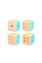 MoYu Macarons Manyetik Zeka Küpü Seti 2x2, 3x3, 4x4 ve 5x5 – 4 Parça