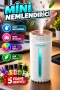 Mini Araç Nemlendirici ve Koku Difüzörü 5 Esans Hediyeli USB LED Işıklı