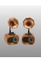 Mini Nostaljik Bluetooth Hoparlör FM Radyo 5W 1200mAh 8 Saat Kullanım