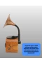 Mini Nostaljik Bluetooth Hoparlör FM Radyo 5W 1200mAh 8 Saat Kullanım