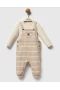 Moi Noi My Bear Salopet Mnb1270 Ekru