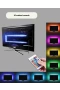 Müzik Senkronlu LED Şerit TV Aydınlatma RGB Işık Efektli Uzaktan Kumandalı