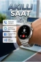 NFC Destekli Akıllı Saat – Bluetooth Görüşme, Kablosuz Şarj, Android ve iOS Uyumlu