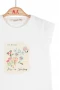 Nk Smiling Tshirt 31600 Ekru Mavi