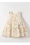Nk Sunflower Elbise 71603 Krem