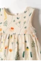 Nk Sunflower Elbise 71603 Krem