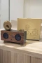 Global Çift Hoparlörlü Gramofon Speaker – Bluetooth, Stereo ve 3D Ses Teknolojisi