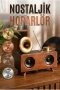 Nostaljik Gramofon Tasarımlı Bluetooth Stereo Speaker Çift Hoparlörlü 3D Ses Sistemi