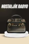 Nostaljik Ahşap Radyo Bluetooth LED Destekli Vintage Müzik Kutusu