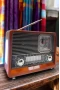 Everton RT-306 Ahşap Nostaljik Radyo – Bluetooth, FM/AM/SW, USB, AUX ve SD Kart