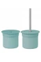 Oioi Ham+hüp Pipetli Silikon Bardak Seti Aqua Green / Powder Grey
