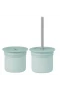 Oioi Ham+hüp Pipetli Silikon Bardak Seti River Green / Powder Grey