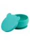 Oioi Silikon Kapaklı Kase Aqua Green
