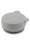 Oioi Silikon Kapaklı Kase Powder Grey