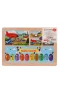 ONY-233-234-235-236 Ahşap Eğitici Puzzle Havaalanı -canrodi