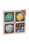ONY-343/344/345/346 Ahşap Eğitici 4lü Puzzle -Onyıl