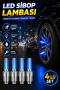 Otomatik Hareket Sensörlü LED Sibop Lambası – 4lü Araç Lastik Işığı
