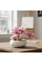 P655064 PANLOS PEMBE NİLÜFER SUKULENT MODEL 82 PARÇA BLOCK OYUNCAK