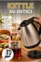 Paslanmaz Çelik Kettle Su Isıtıcı 1.8 L 2000 W Otomatik Kapanmalı