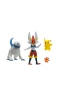 POK PKW2979 Pokemon Battle Aksiyon Figür ve Figür 4lü set
