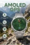Premium Amoled Akıllı Saat GPS Haritalı Bluetooth Arama Sağlık Takipli 3 Kayışlı