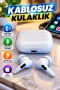 Pro Bluetooth Kablosuz Kulaklık – Mikrofonlu, Silikon Uçlu, iOS Uyumlu