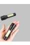 4 Modlu Şarjlı El Feneri – Cree LED, 1300 mAh Batarya, Su ve Darbe Dayanımlı