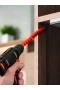 DMAX 12 Parça Esnek Bits Tornavida Seti – 300 mm Manyetik Adaptörlü