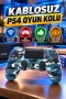 PS4 Uyumlu Kablosuz Oyun Kolu Siyah Ergonomik Tasarım Çift Titreşimli Bluetooth Gamepad