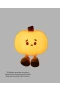 Pumpkin LED Gece Lambası Üç Kademeli Işık Ayarlı Yeni Nesil