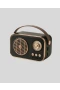 Retro Bluetooth Radyo USB ve TF Kart Destekli Nostaljik Müzik Çalar