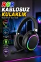 RGB Aydınlatmalı Bluetooth 5.0 Kablosuz Kulaklık – Type-C Şarjlı