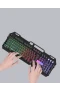 RGB Oyuncu Klavye ve Mouse Seti – Türkçe Q USB Klavye, 800-3200 DPI Ayarlı Mouse