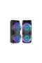 Taşınabilir Bluetooth Hoparlör – RGB LED Işıklı Stereo Ses, USB ve TF Kart Destekli