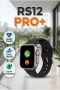 RS12 PRO+ Titanyum Kasa Akıllı Saat 45mm 3D AMOLED Ekran GPS Bluetooth Arama Özellikli