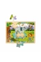 S01002909 WOODEN PUZZLE VEHICLES ANMALS 5 PCS 2 AST