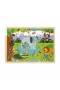 S01002909 WOODEN PUZZLE VEHICLES ANMALS 5 PCS 2 AST