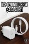 iOS 15 ve 15 Pro Max Uyumlu 20W USB-C Hızlı Şarj Adaptörü ve Kablo Seti