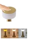 Kablosuz LED Masa Lambası – Dokunmatik Kontrollü 3 Renk Işık ve Dimmer Ayarlı