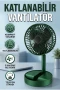 Şarjlı Katlanabilir Mini Vantilatör – 3 Hız Kademeli ve Telefon Standlı