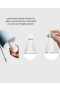 30W Şarjlı LED Ampul – E27 Duy | 6400K Soğuk Beyaz
