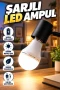 Şarjlı LED Ampul 6500K Beyaz Işık – Enerji Tasarruflu